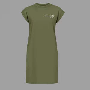 Frauen Kleid kurzarm Jetzt ist Jetzt