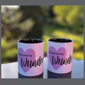 Tasse Erwarte Wunder