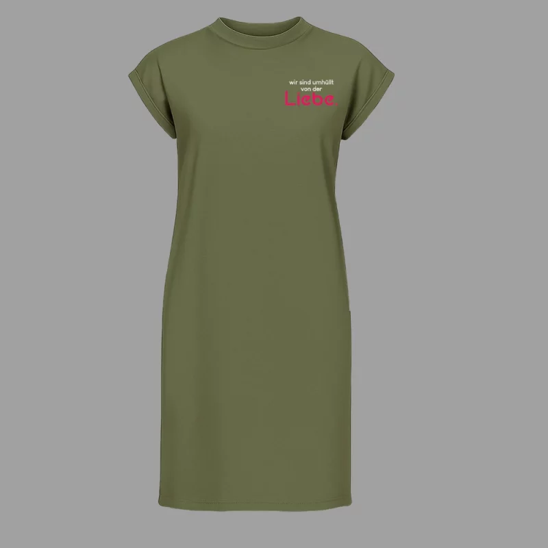 Damen Sommerkleid "Wir sind umhüllt von der Liebe."