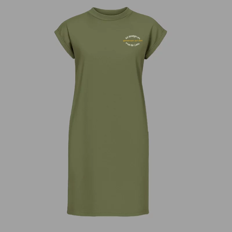 Damen Sommerkleid "Wir bewegen uns gemeinsam auf dem Pfad der Liebe."