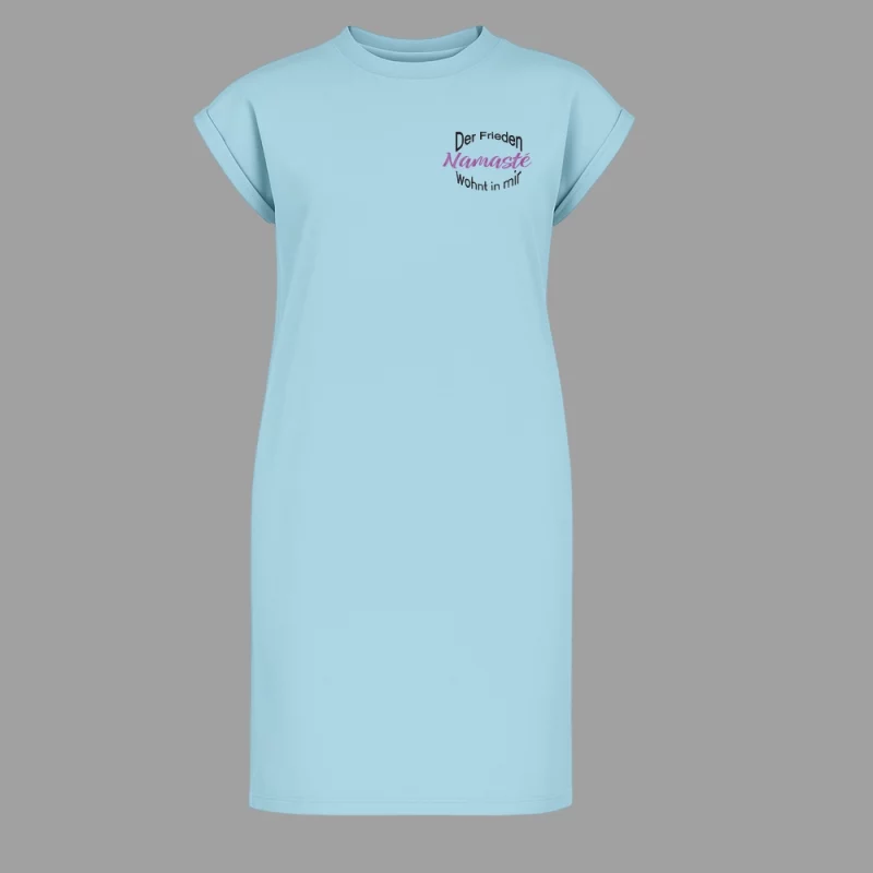 Damen Sommerkleid "Der Frieden wohnt in mir, Namasté"