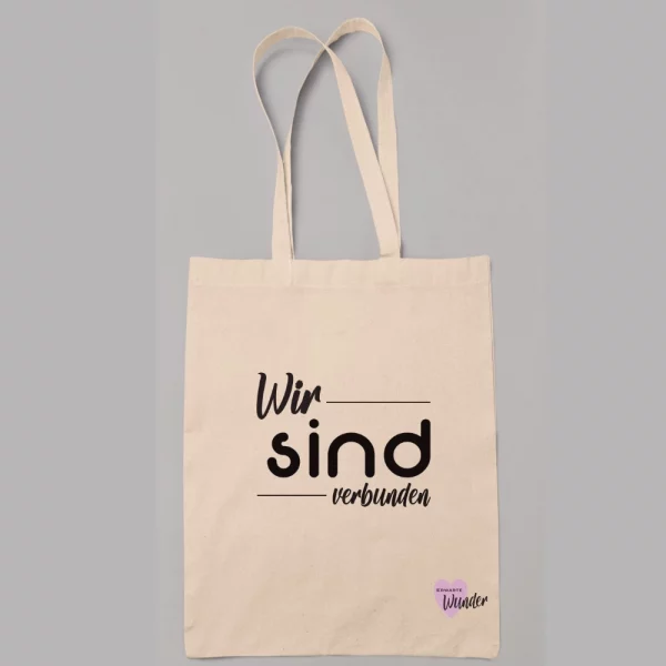 Stoffbeutel "Wir sind verbunden"
