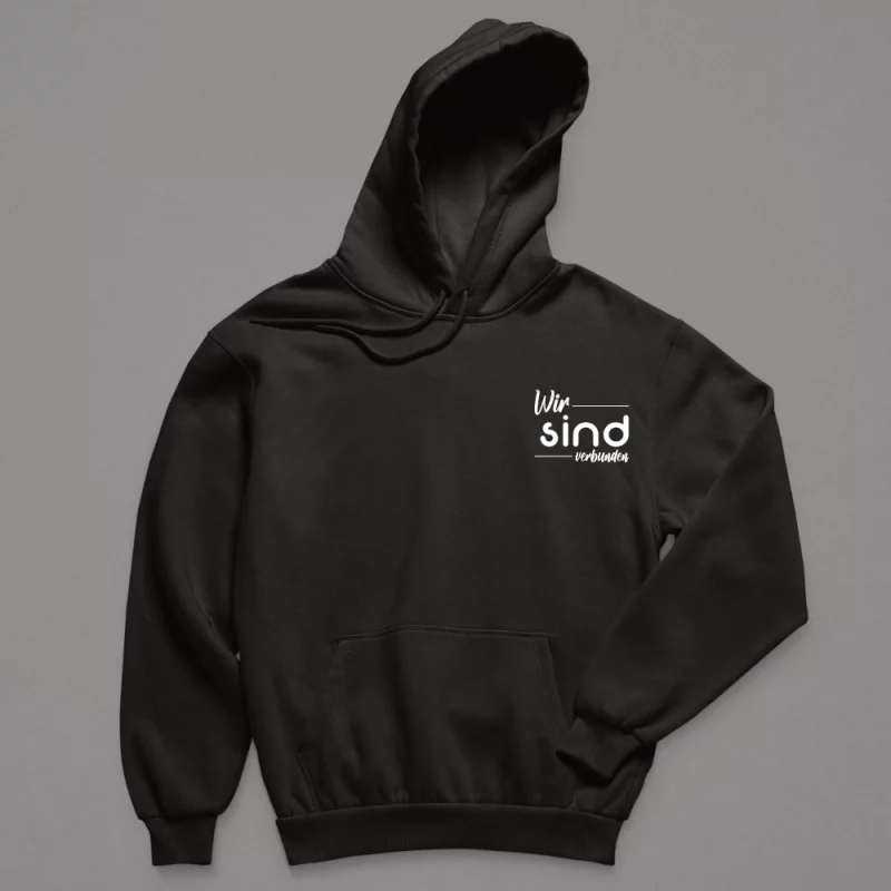 Hoodie Damen "Wir sind verbunden"