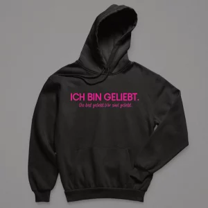 Hoodie Herren "Ich bin geliebt. Du bist geliebt. Wir sind geliebt."