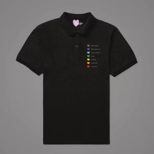Damen Poloshirt Die 7 Chakren