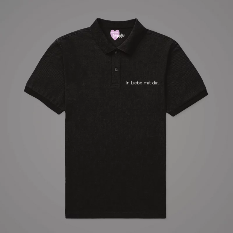 Damen Poloshirt - In Liebe mit dir.