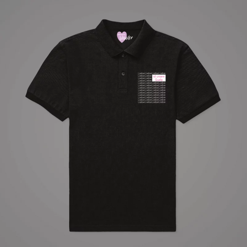 Damen Poloshirt "Liebe ist unsere Quelle."