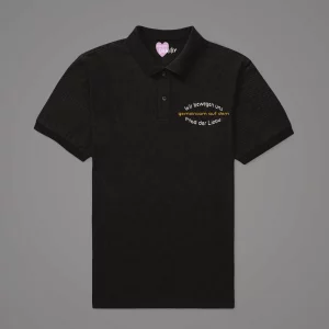 Damen Poloshirt Wir bewegen uns gemeinsam auf dem Pfad der Liebe.