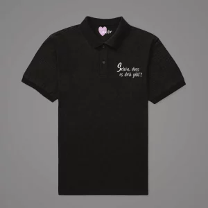Damen Poloshirt Schön, dass es dich gibt