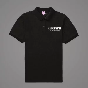 Damen Poloshirt Ubuntu Wir sind, also bin ich.