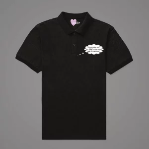 Damen Poloshirt Ich erlaube mir, die Welt nicht mehr ernst zu nehmen.