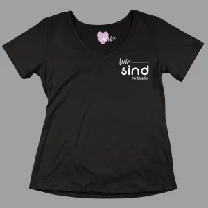 Damen-T-Shirt Wir sind verbunden