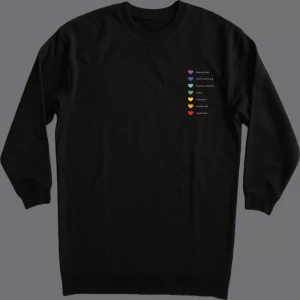 Frauen Kleid langarm Die 7 Chakren