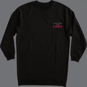 Frauen Kleid langarm Wir sind umhüllt von der Liebe.