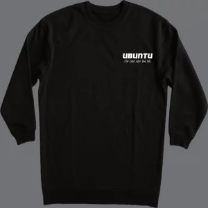 Frauen Kleid langarm Ubuntu Wir sind, also bin ich.