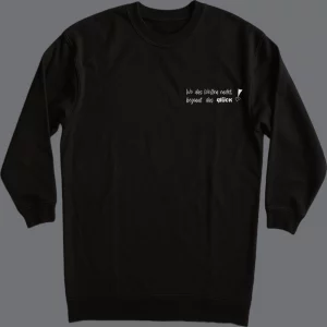 Frauen Kleid langarm Wo das Wollen endet, beginnt das Glück!