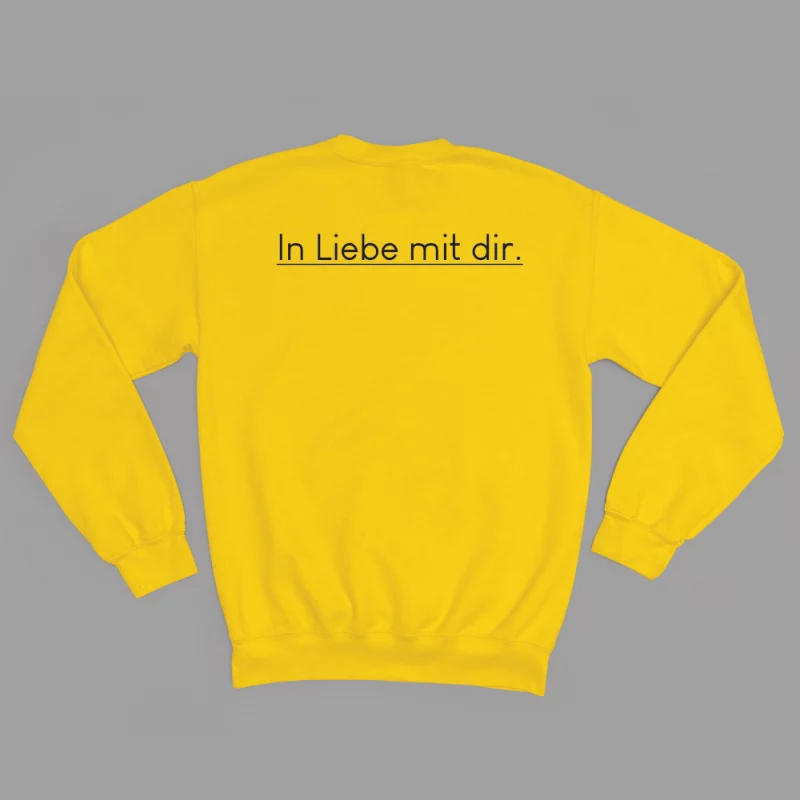 Damen Sweatshirt - In Liebe mit dir.