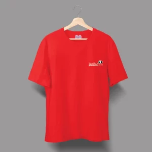 Unisex-T-Shirt Wir sind hier um glücklich zu sein