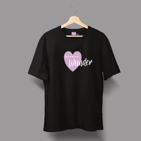 Unisex T-Shirt  "Erwarte Wunder" – Bild 5