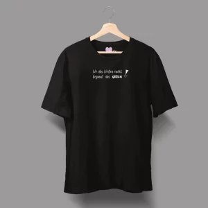 Unisex-T-Shirt Wo das Wollen endet, beginnt das Glück!
