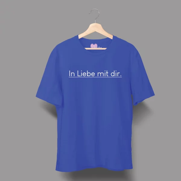 Unisex T-Shirt  "In Liebe mit dir." – Bild 3