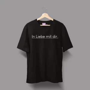 Unisex-T-Shirt In Liebe mit dir.