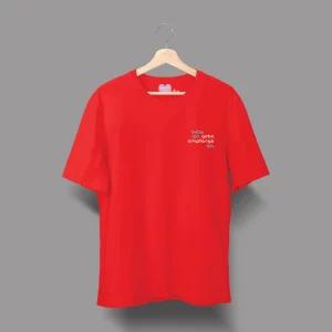 Unisex-T-Shirt Was ich gebe, empfange ich.