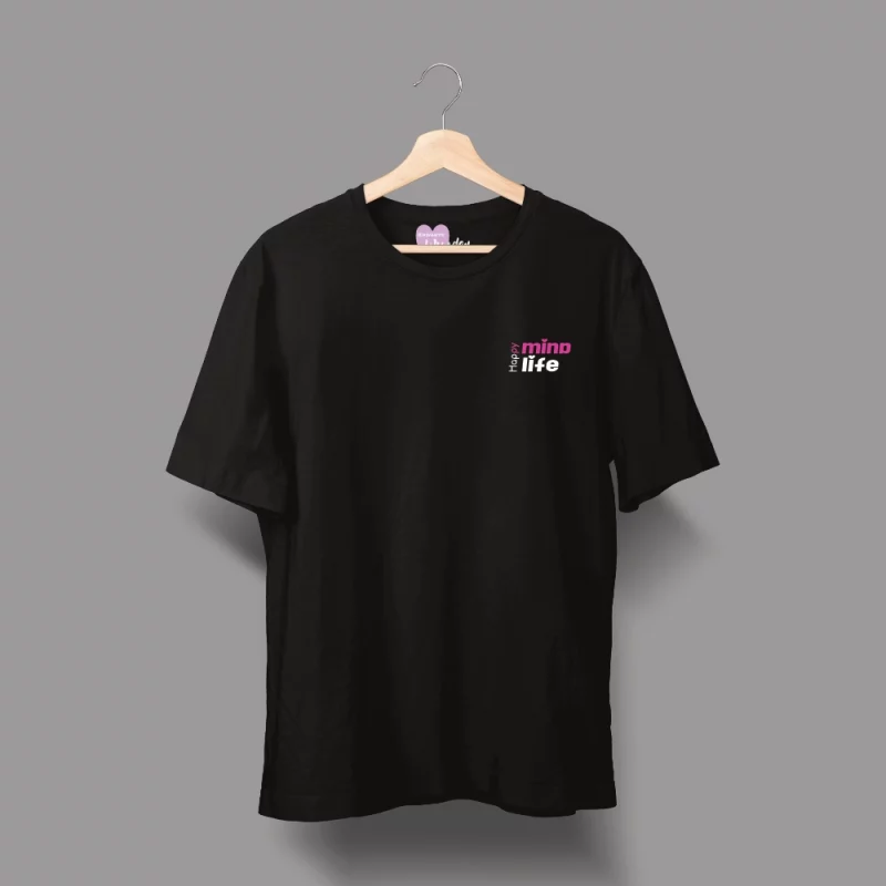 Unisex T-Shirt "Happy Mind, Happy Life"