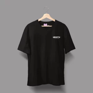 Unisex-T-Shirt Ubuntu Wir sind, also bin ich.