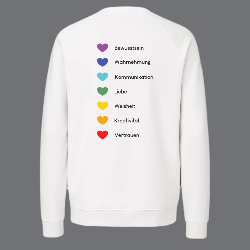 Damen Sweatjacke "Die 7 Chakren"
