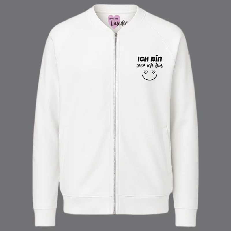 Damen Sweatjacke "Ich bin wer ich bin"