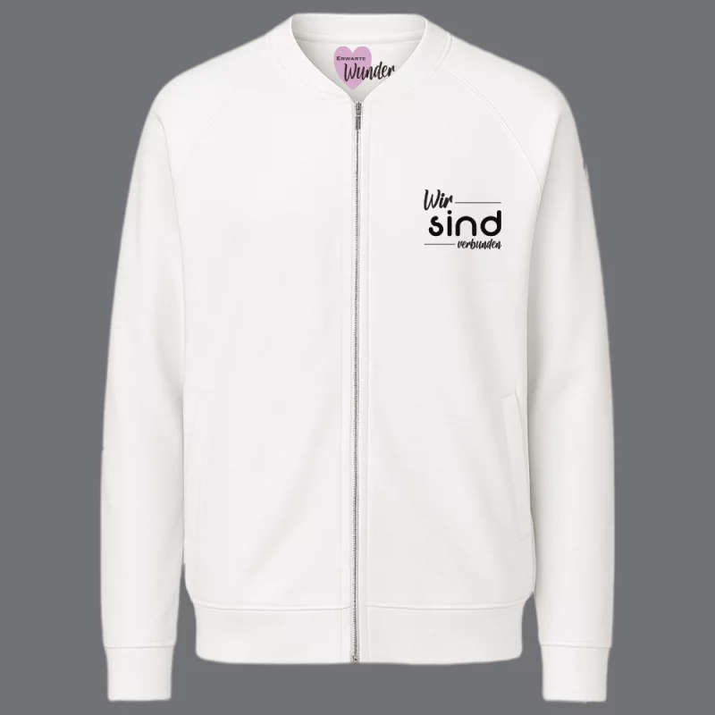 Damen Sweatjacke "Wir sind verbunden"