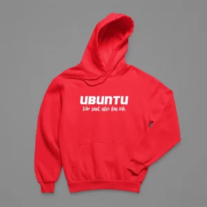 Hoodie Herren "Ubuntu Wir sind, also bin ich."