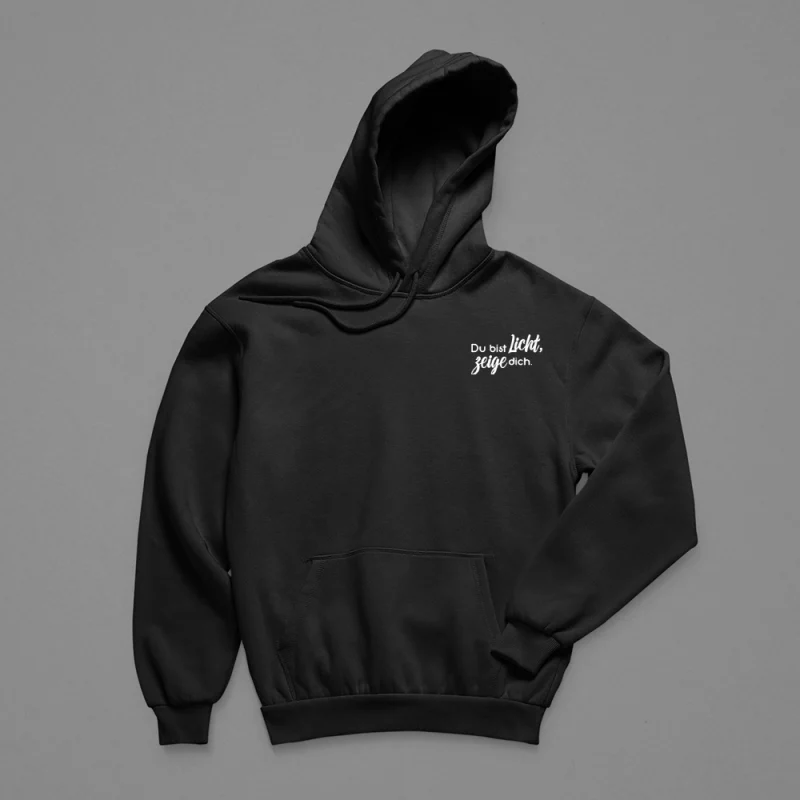 Hoodie Damen "Du bist Licht, zeige dich."