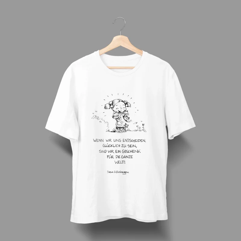 T-Shirt Unisex "Geschenk für die Welt"
