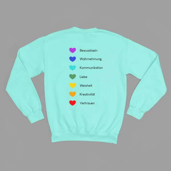Unisex Sweatshirt  "Die 7 Chakren" – Bild 4