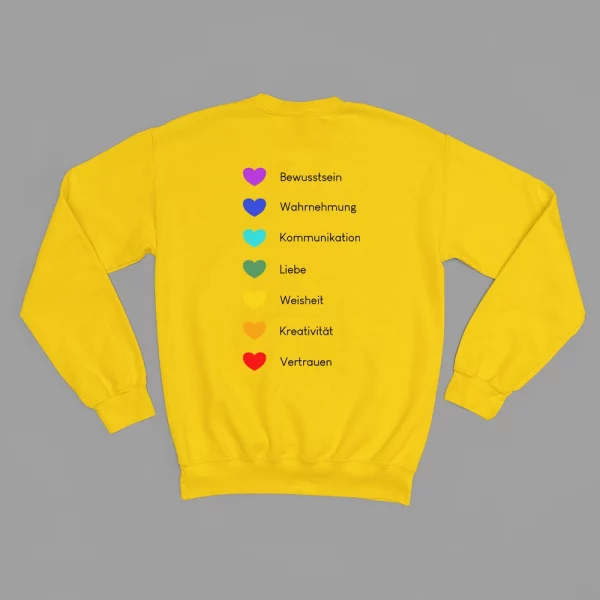 Unisex Sweatshirt  "Die 7 Chakren" – Bild 6