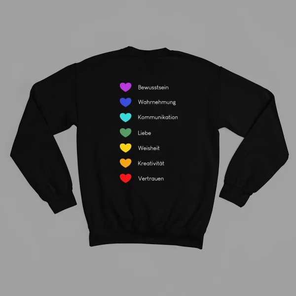 Unisex Sweatshirt  "Die 7 Chakren" – Bild 3