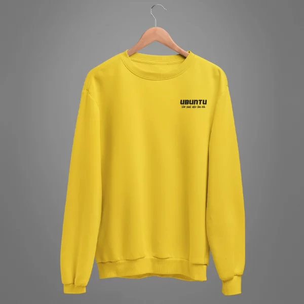 Unisex Sweatshirt  "Ubuntu Wir sind, also bin ich." – Bild 6