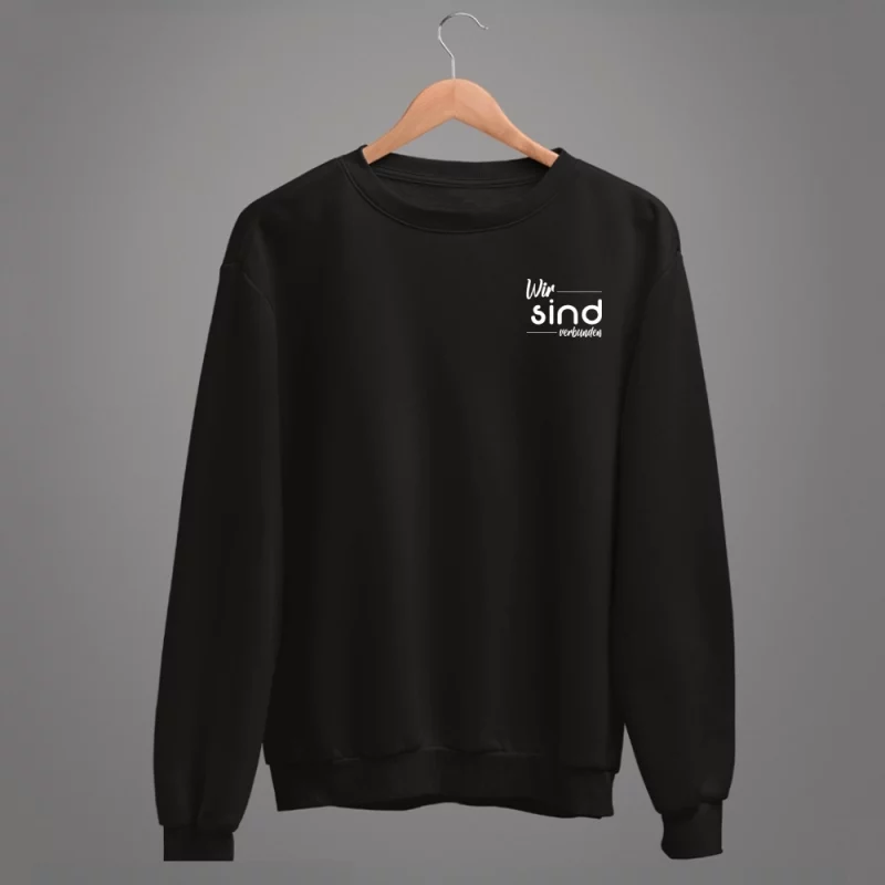 Unisex Sweatshirt  "Wir sind verbunden"