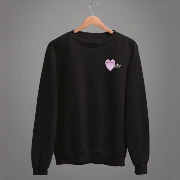 Unisex Sweatshirt "Erwarte Wunder" – Bild 2