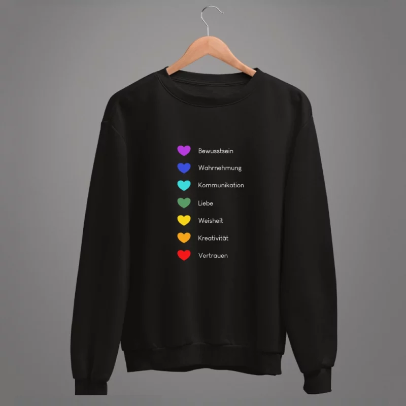 Unisex Sweatshirt "Die 7 Chakren"