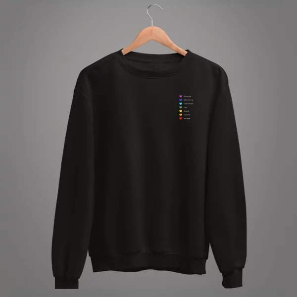 Unisex Sweatshirt  "Die 7 Chakren" – Bild 2
