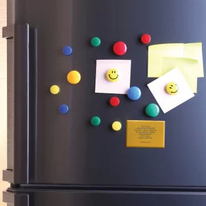 Kühlschrankmagnet  "Was für eine unermessliche Dankbarkeit kannst du in jedem Augenblick für den makellosen Spiegel deines Seelenlichts in Form deines Partners empfinden!"