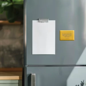 Kühlschrankmagnet  "Der wahre Ursprung jedes Problems liegt nicht in der Welt, sondern in unserem eigenen Geist."