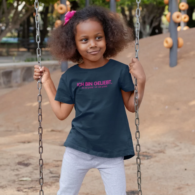 Kinder T-Shirt ich bin geliebt