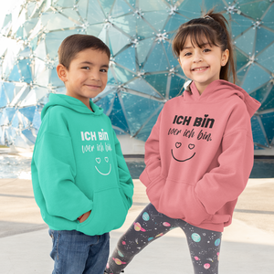 Kinder Hoodie ich bin wer ich bin