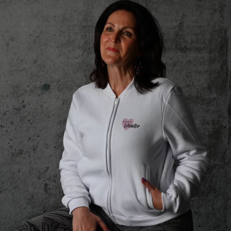 Damen Sweatjacke - Erwarte Wunder