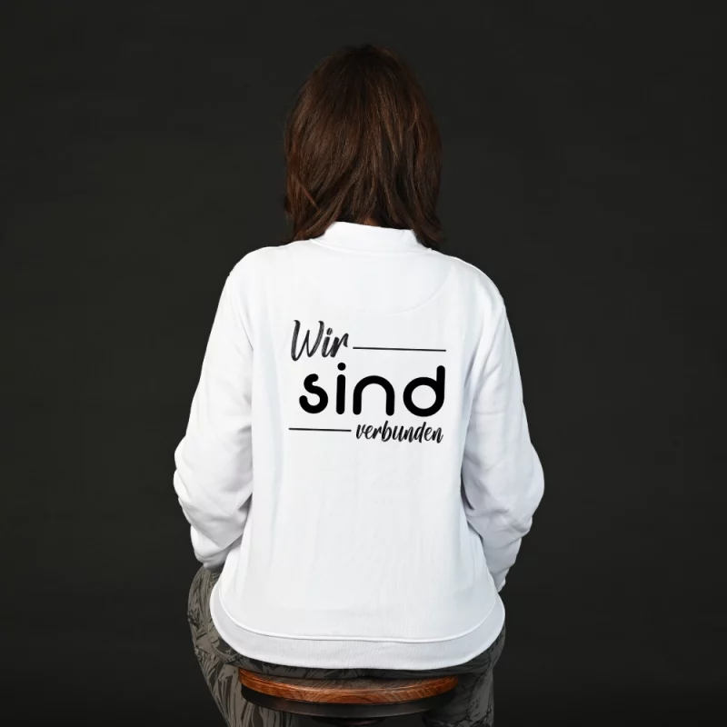 Damen Sweatjacke - Wir sind verbunden