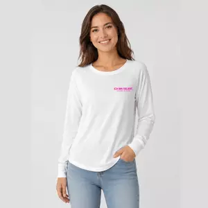 Damen Langarmshirt weiter Schnitt - Ich bin geliebt. Du bist geliebt. Wir sind geliebt.